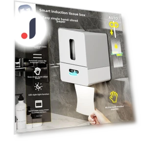 Automatic Wall-Mounted Toilet Paper Dispenser — , Golden Fern