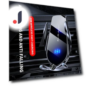 Car Holder with Wireless Charging — Dashboard Installation Kits, Optimized General