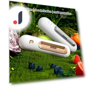 Compact Rechargeable Ozone Generator Deodorizer — Mini Fridges, Enjoy Smart Home