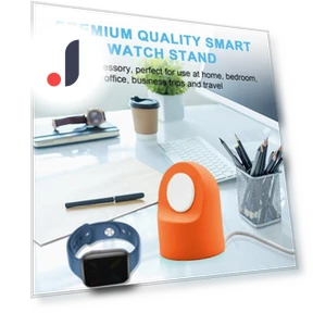 Flexible Silicone Charging Stand for Smart Watches — Stands, tuohaichuan
