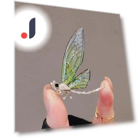 Green Dragonfly Brooch — Pins & Brooches, Fashion footsteps
