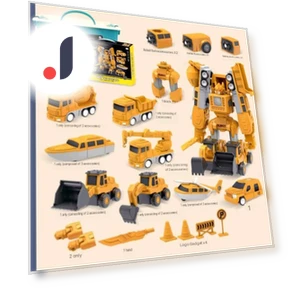 Магнитный деформационный робот — Конструкторы, ZhenDuo Toy