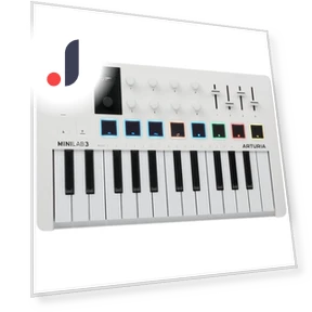 Контроллер клавиатуры MIDI MiniLab 3 — Контроллеры MIDI, Arturia
