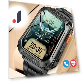Военные Bluetooth-смарт-часы — Браслеты и клипсы, SACOSDING
