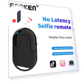 Mini Bluetooth Selfie Shutter Camera — Remote Controls, FONKEN