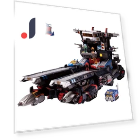 Mobile Land Battleship Robot — Miniature Rides & Collectibles, sold-Japan