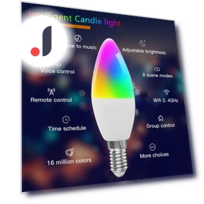 Интеллектуальная лампа-свеча Wifi — Светодиодные, Your Warm Home