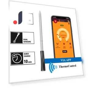 Wireless Meat Food Thermometer — Thermometers, Daily necessities-V