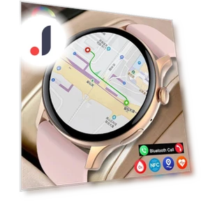 Смарт-часы Женские с NFC и GPS — Умные часы, Lucky Start