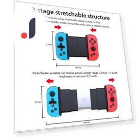 Bluetooth Game Controller — Game Controllers, RUI RUI YU 3