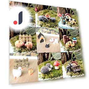 DIY Miniature Dollhouse Craft Set — Doll Crafting, Ara