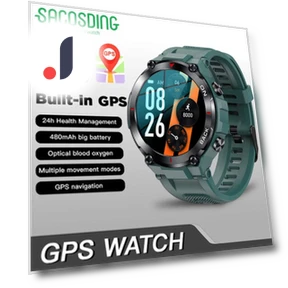 GPS Смарт-часы мужские — Умные часы, SACOSDING