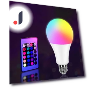 Светодиодная RGB-лампочка E27 — Светодиодные, Chic Home