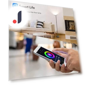 Напольная лампа с RGB подсветкой — Напольные светильники, Build My Home