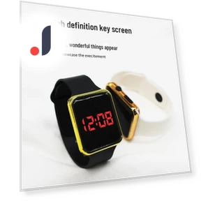 Sports LED Square Watch — Timing Tools, AI Supermarket