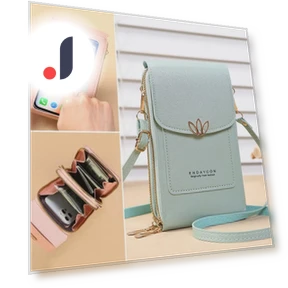 Women's Crossbody Bag with Touch Screen — , VantaGoods