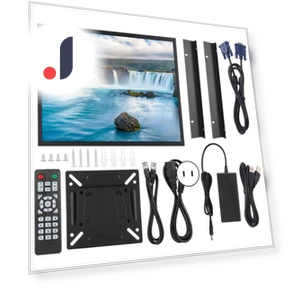 19-inch Ultra Large Resistive Touch Screen Monitor — Display Solutions, Honor Electronics