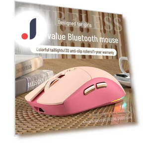 Бесшумная двухрежимная беспроводная мышь Bluetooth — Коврики для мыши, VantaGoods