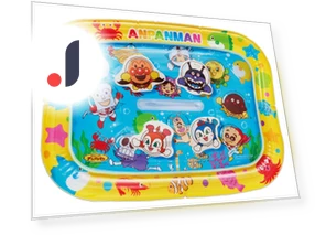 Сенсорная игра с водой Anpanman pukapuka! — Игрушки для ванной, Arkadia Japan