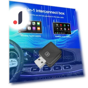 Wireless Carplay Adapter 2 in 1 Smart Mini BOX — Phone Accessories, HOME-Auto-001