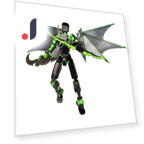 3D Printed Mobile Robot Doll Titan — Customization Hub, superhero