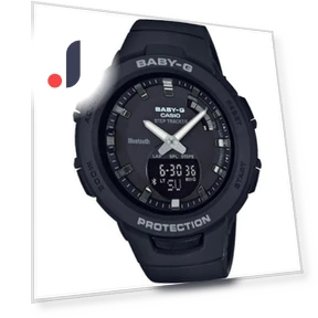 Круглые часы Baby-G BSA-B100-1AJF — Умные часы, Casio