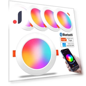 Bluetooth LED Downlight — LED, Tuya