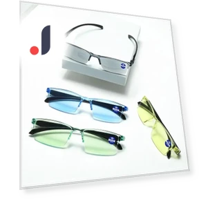 Smart Automatic Zoom Glasses for Computer — Blue Light Glasses, Laijing