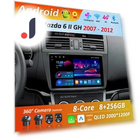 Сенсорный экран GPS-навигация для Mazda 6 II GH 2007 - 2012 — Аксессуары для GPS-систем, AutoSphere