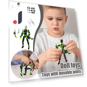 3D Printed Mobile Titan Robot Doll Set — Collectible Statues, Ren Peishi