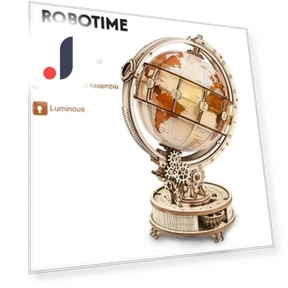 Светящийся деревянный светодиодный светильник — Головоломки, Robotime