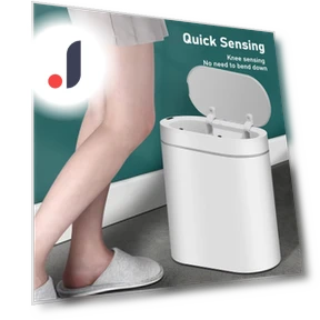 Intelligent Electric Touch Sensor Trash Can — Waste Baskets, HOME-Auto-001