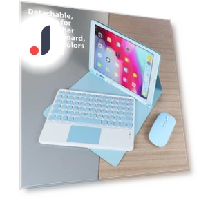 Leather Case with Detachable Bluetooth Keyboard — Keyboard Cases, SS-Pajamas-01