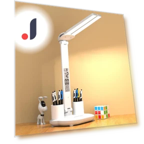 LED Desk Lamp with Adjustable Brightness — Study & Desk Lighting, SHIJIN Light