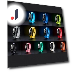 LED Electronic Sports Glow Touch Watch — Men's Timepieces, Dangerous