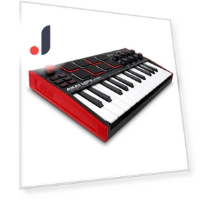 MIDI клавиатура контроллер Mini 25 клавиш — Портативные клавиатуры, Akai Professional