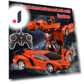 RC автомобиль с трансформацией в робота — Машинки на радиоуправлении, DERAM ONE
