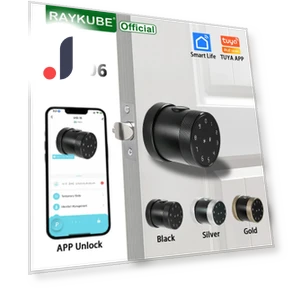 Smart Lock with Fingerprint — Locks, RAYKUBE