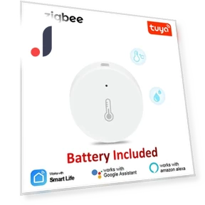 Датчик температуры и влажности Zigbee 3.0 — Комнатные термометры, Tuya
