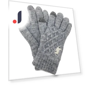 Touchscreen Gloves with Little Planet Moomin Trolls Embroidery — , Zen Picks