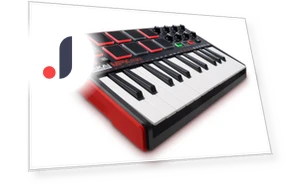 USB MIDI клавиатура контроллер 8 Pad — Контроллеры MIDI, Akai Professional