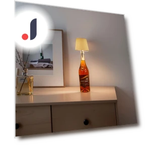 Wireless Bottle Lamp — Standing Lights