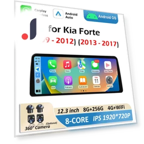 GPS-навигация сенсорный экран для Kia Forte — Автомагнитолы, AutoSphere