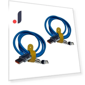 540 degrees rotary magnet cable — USB, SAKURA BLOSSOM