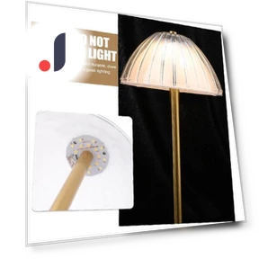 Adjustable Brightness Mushroom Table Lamp — Desk & Table Lighting