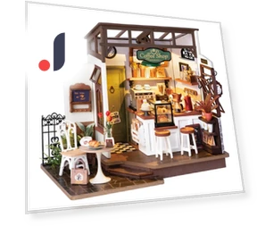Миниатюрный кукольный домик с подсветкой — Кукольные домики, JAPAN ANIME BRIDGE
