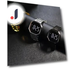 LED Display Electronic Watch with Touch Screen — Wearable Accessories, Mode Watches