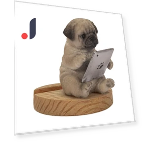 Tablet Viewing Pug Smartphone Stand — Stands, Arkadia Japan