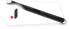 TV Back Rack Wide 100 — Raceways, Yamazaki Jitsugyo