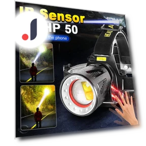 Светодиодный сенсорный фонарь XHP50 — Фонарики, Pawell